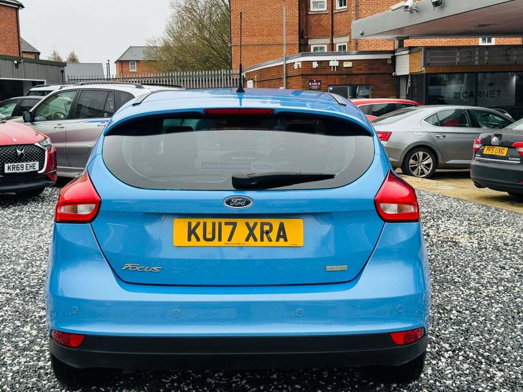 Ford Focus 1.0T Ecoboost Titanium Euro 6 Ss KU17XRA Blue #6