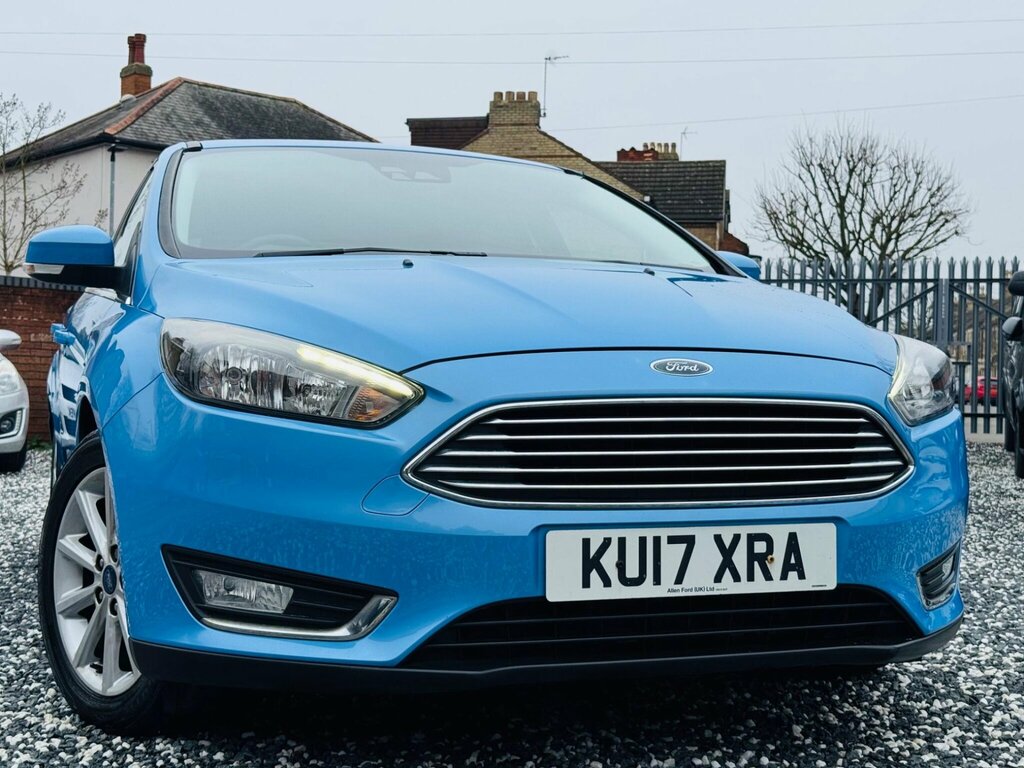 Ford Focus 1.0T Ecoboost Titanium Euro 6 Ss KU17XRA Blue #2