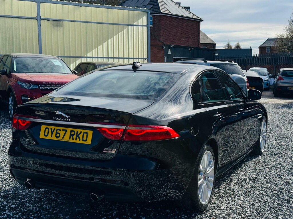 Jaguar XF 2.0D R-sport Awd Euro 6 Ss OY67RKO Black #5