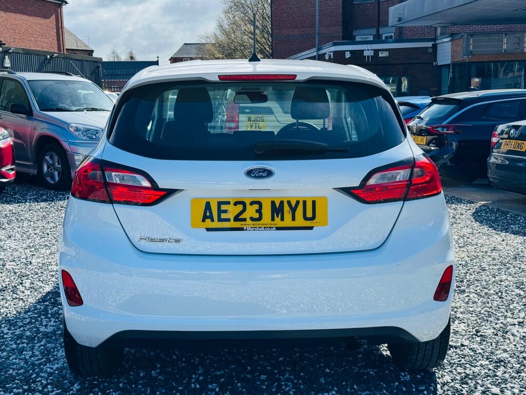 Ford Fiesta 1.0T Ecoboost Trend Euro 6 Ss AE23MYU White #5