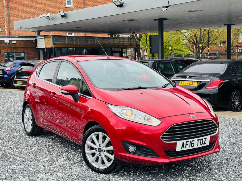 Ford Fiesta 1.0T Ecoboost Titanium Powershift Euro 6 AF16TDZ Red #2