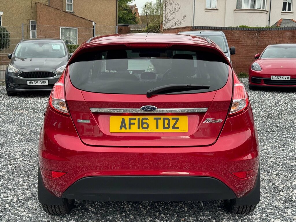 Ford Fiesta 1.0T Ecoboost Titanium Powershift Euro 6 AF16TDZ Red #5