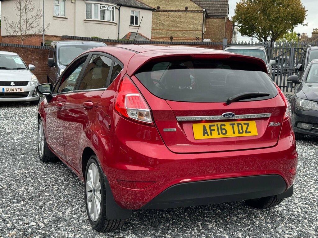 Ford Fiesta 1.0T Ecoboost Titanium Powershift Euro 6 AF16TDZ Red #6