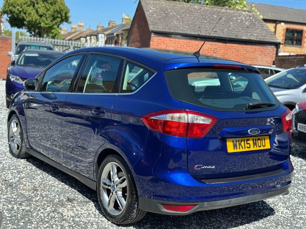 Ford C-Max 2.0 Tdci Titanium X Powershift Euro 5 WK15MOU Blue #5