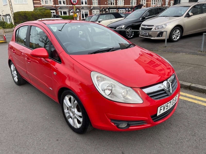 Vauxhall Corsa Sxi 16V FV57OJG Red #6