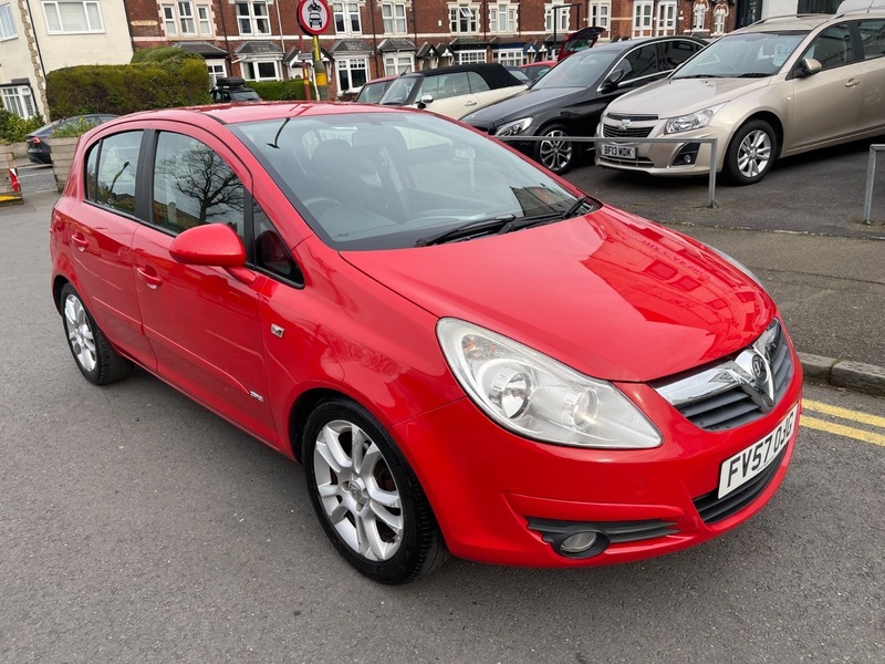 Vauxhall Corsa Sxi 16V FV57OJG Red #5