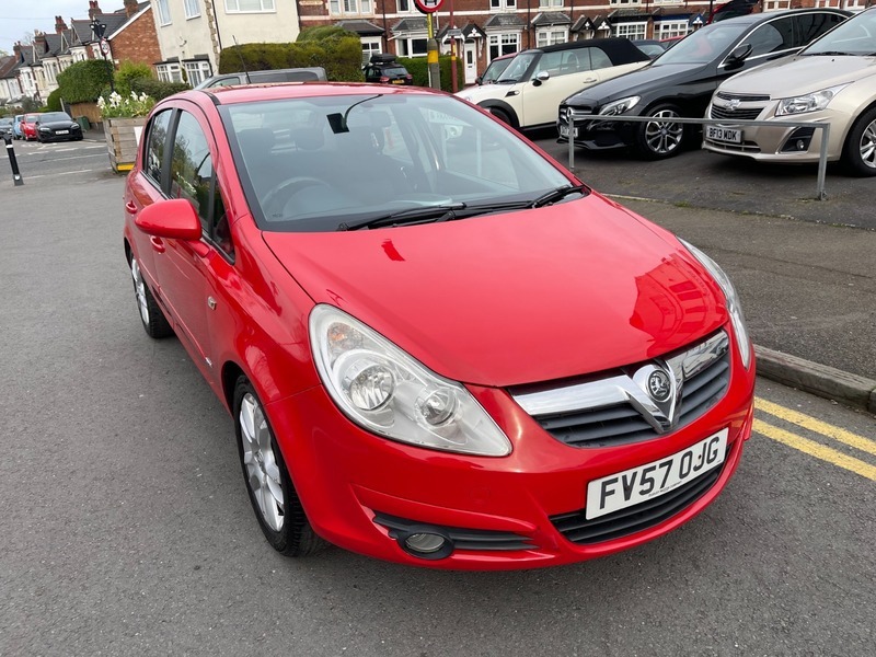 Vauxhall Corsa Sxi 16V FV57OJG Red #3
