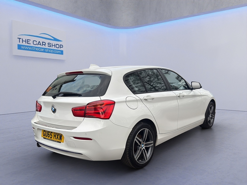 BMW 1 Series 116D Sport GU65HXW White #6