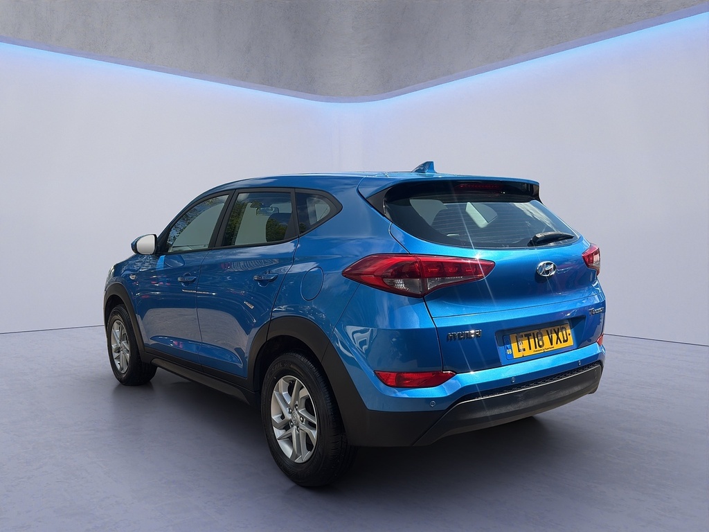 Hyundai Tucson Crdi Blue Drive S ET18VXD Blue #4