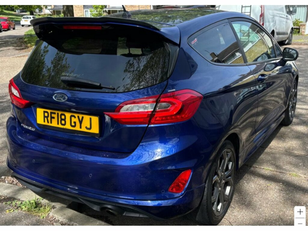 Ford Fiesta T Ecoboost St-line X RF18GYJ Blue #3