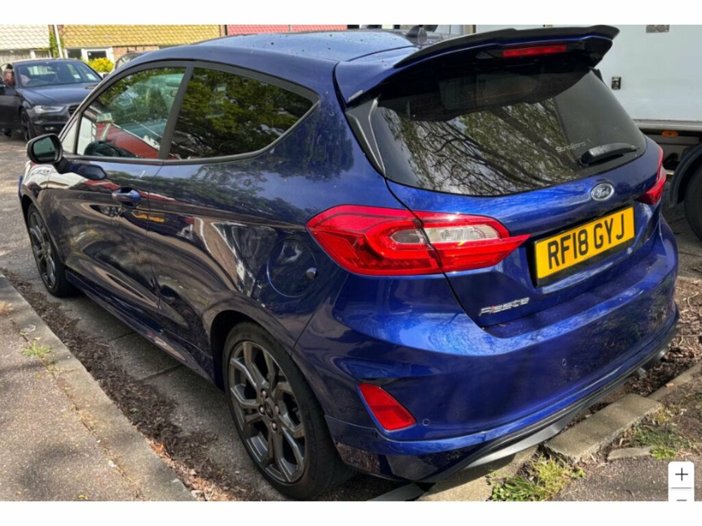 Ford Fiesta T Ecoboost St-line X RF18GYJ Blue #4