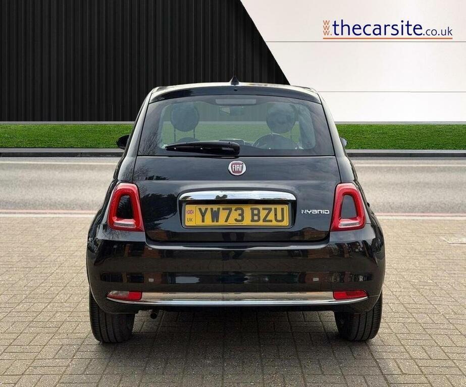 Fiat 500 Hatchback 1.0 Mhev Red Euro 6 Ss 202373 YW73BZU Black #4