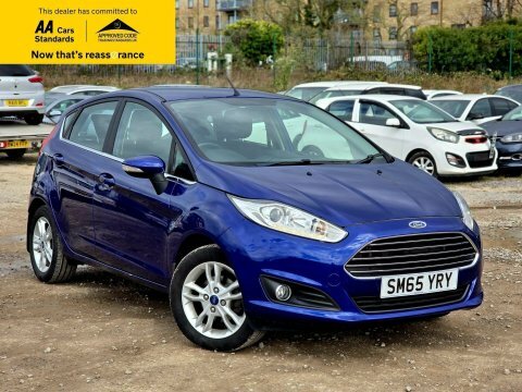 Ford Fiesta 1.0T Ecoboost Zetec Blue
