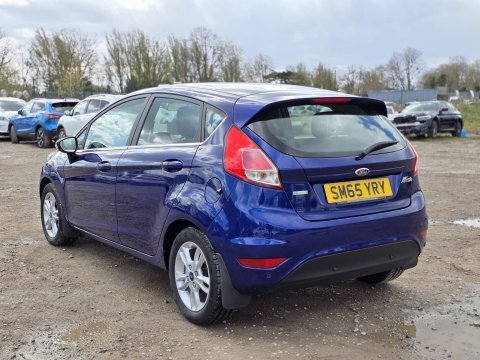 Ford Fiesta 1.0T Ecoboost Zetec Blue #4