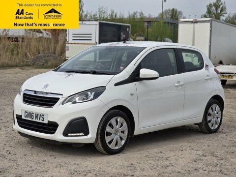 Peugeot 108 1.0 Active Hatchback GN16NVS White #3