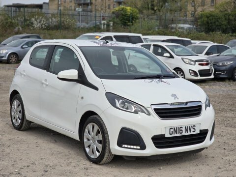 Peugeot 108 1.0 Active Hatchback GN16NVS White #5