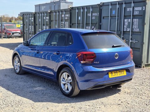 Volkswagen Polo 1.0 Tsi Gpf BJ19DNV Blue #4