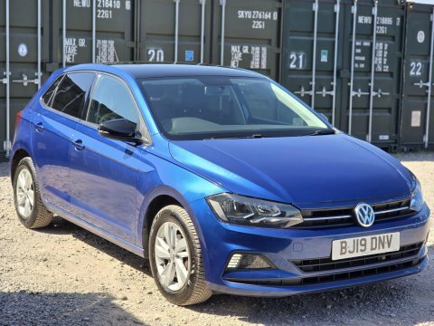 Volkswagen Polo 1.0 Tsi Gpf BJ19DNV Blue #5