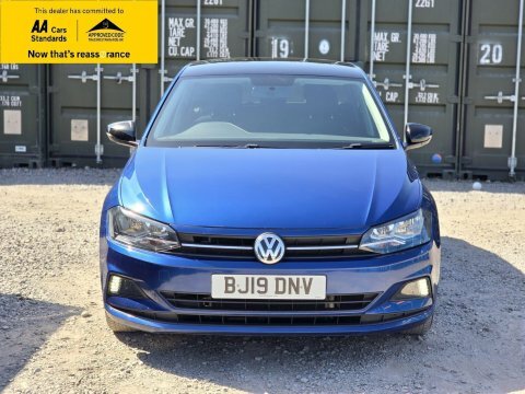 Volkswagen Polo 1.0 Tsi Gpf BJ19DNV Blue #2