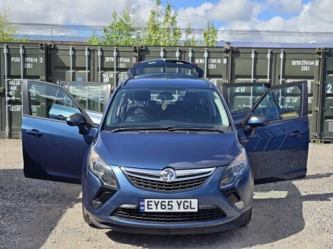 Vauxhall Zafira 1.4I Turbo Exclusiv Blue #6