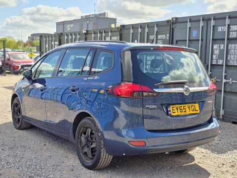 Vauxhall Zafira 1.4I Turbo Exclusiv Blue #4