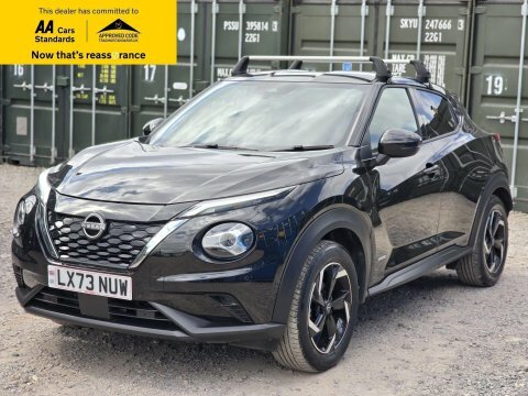 Nissan Juke 1.6 N-connecta Suv LX73NUW Black #3