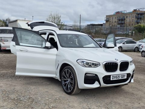 BMW X3 2.0 20D M DV69SBY White #6