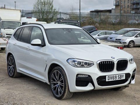 BMW X3 2.0 20D M DV69SBY White #5