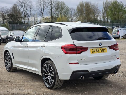 BMW X3 2.0 20D M DV69SBY White #4