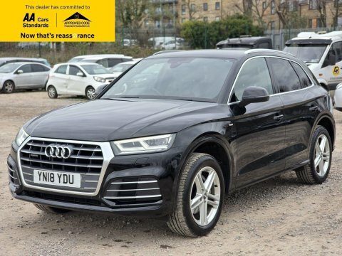 Audi Q5 2.0 Tdi S YN18YDU Black #3