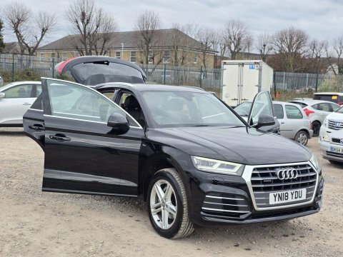 Audi Q5 2.0 Tdi S YN18YDU Black #6