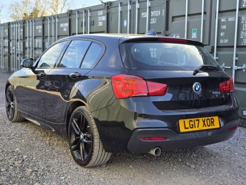 BMW 1 Series 2.0 118D M LG17XOR Black #4
