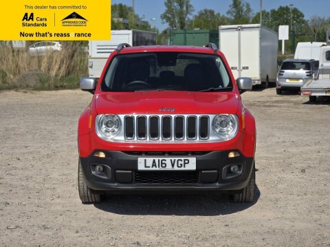 Jeep Renegade 2.0 Multijetii Limited LA16VGP Red #2