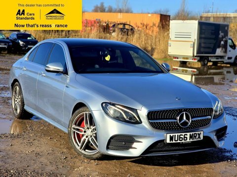 Mercedes-Benz E Class 2.0 E220d Amg Silver