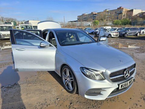 Mercedes-Benz E Class 2.0 E220d Amg WU66MRX Silver #5