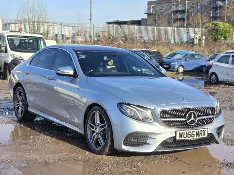 Mercedes-Benz E Class 2.0 E220d Amg WU66MRX Silver #6