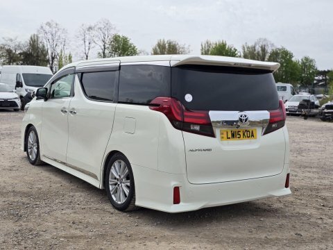 Toyota Alphard Dublesunroofeletricdoorsgreatcar LW15KOA White #4