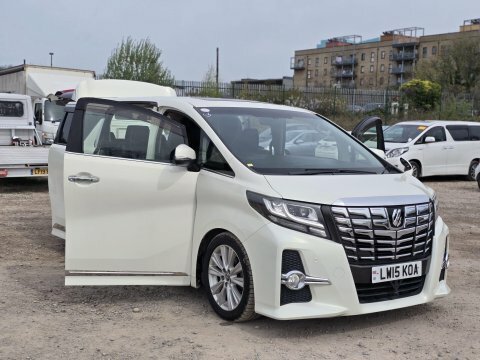 Toyota Alphard Dublesunroofeletricdoorsgreatcar LW15KOA White #6