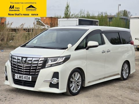 Toyota Alphard Dublesunroofeletricdoorsgreatcar LW15KOA White #3