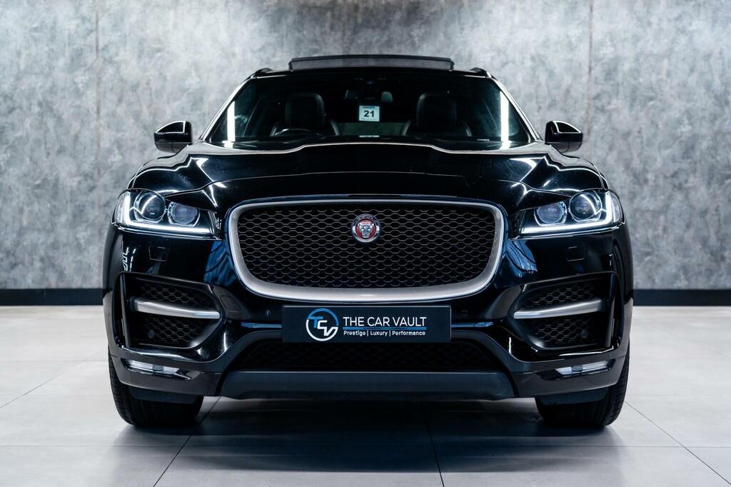 Jaguar F-Pace 2.0 D180 R-sport Awd Euro 6 Ss FD66SUV Black #4