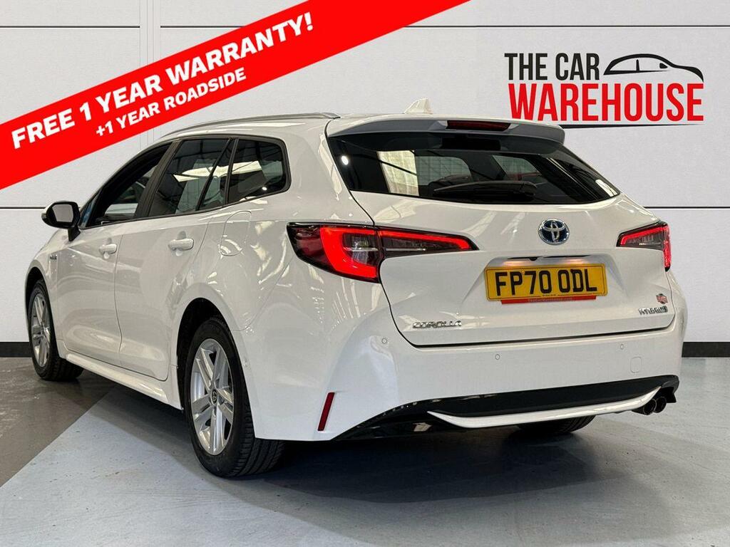 Toyota Corolla 2.0 Vvt-i Hybrid Icon Tech Cvt FP70ODL White #2