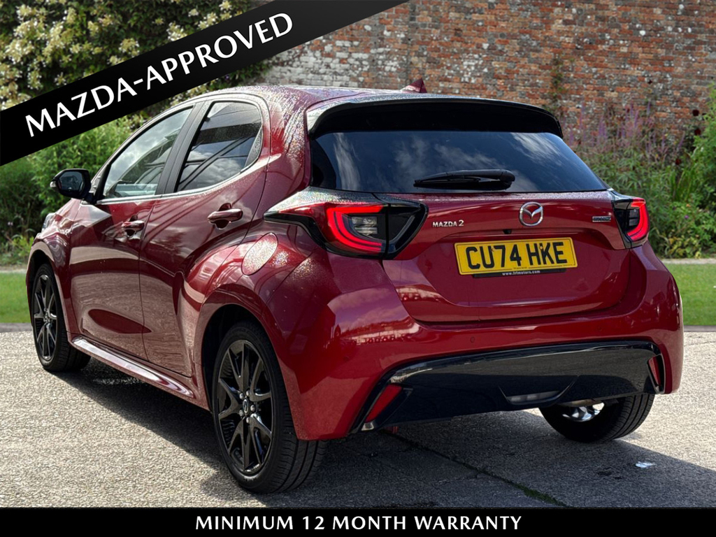 Mazda 2 1.5I Hybrid Homura Cvt CU74HKE Red #2