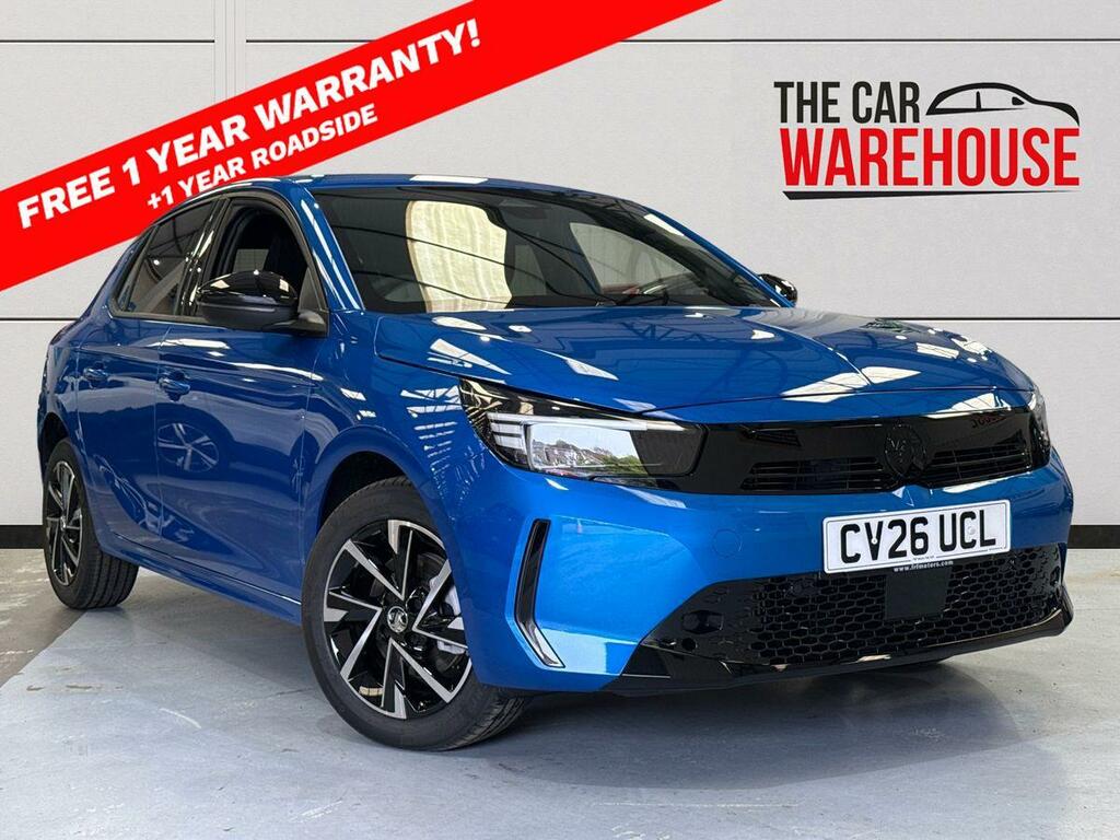 Vauxhall Corsa 1.2 Turbo Yes Blue