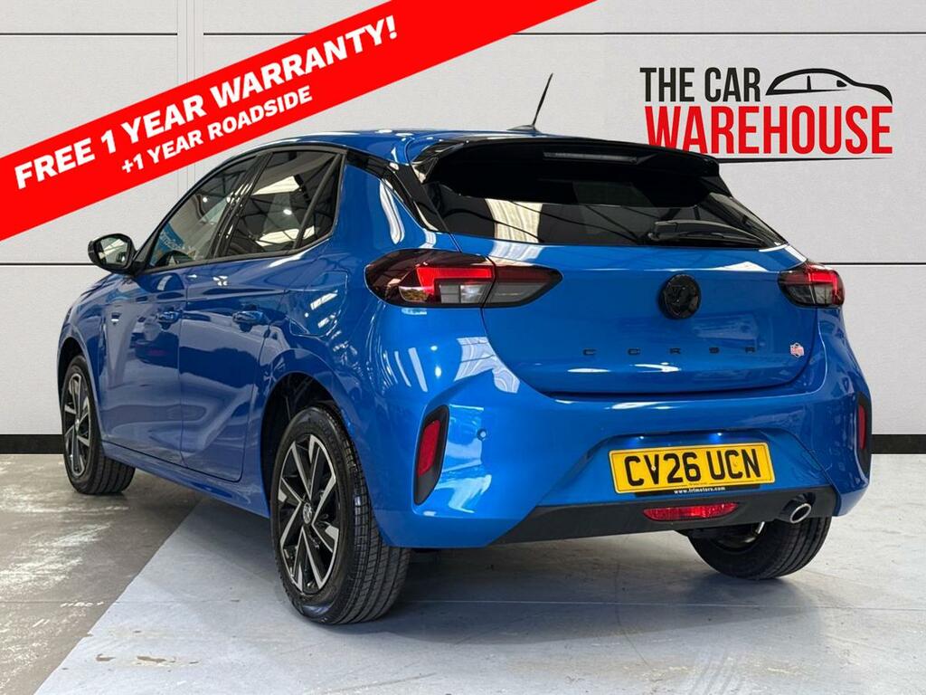 Vauxhall Corsa 1.2 Turbo Yes CV26UCN Blue #2