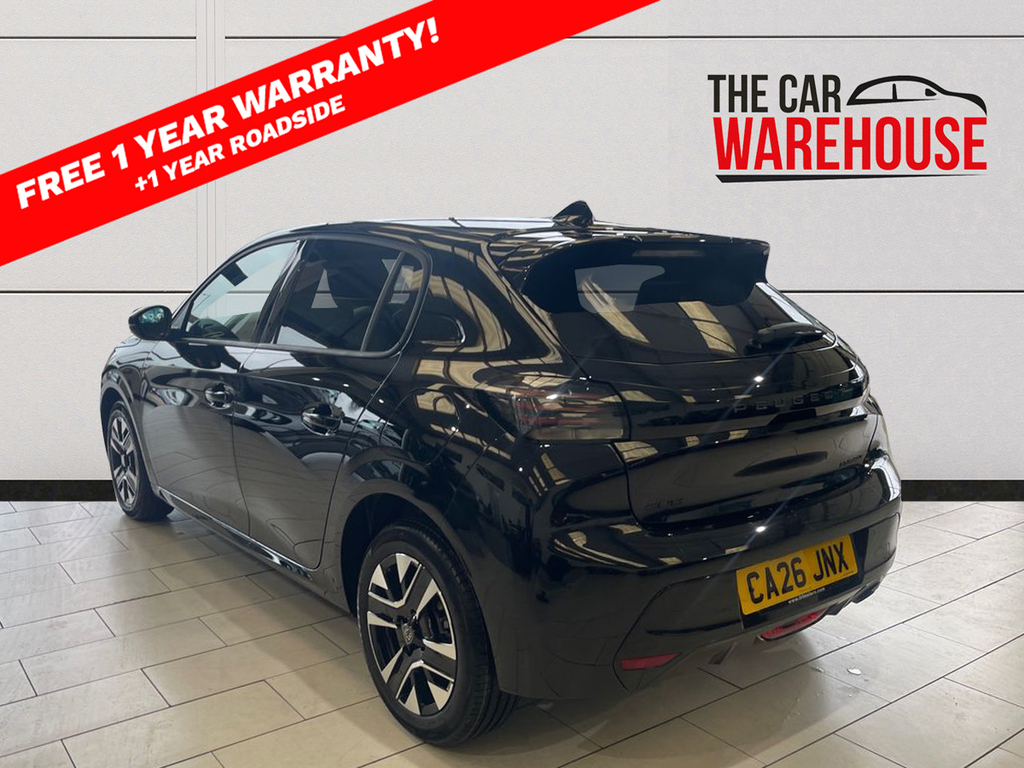 Peugeot 208 1.2 Allure Hatchback Hybrid E-dsc6 Euro CA26JNX Black #2