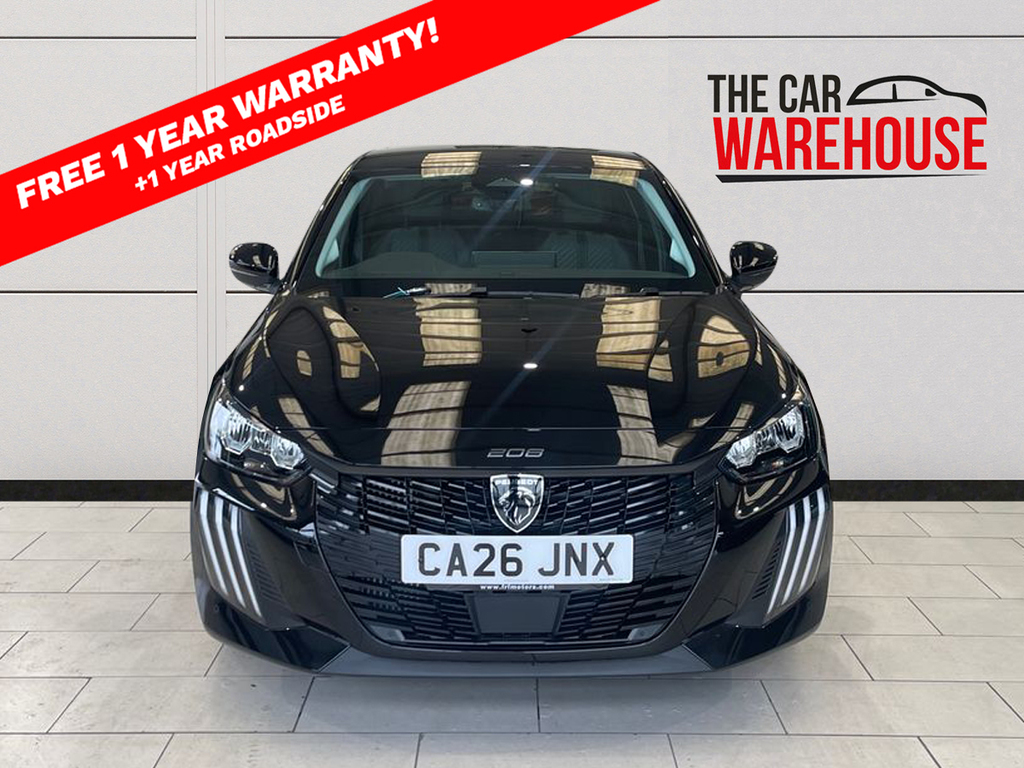 Peugeot 208 1.2 Allure Hatchback Hybrid E-dsc6 Euro CA26JNX Black #5