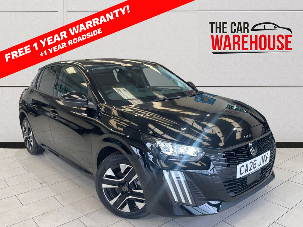 Peugeot 208 1.2 Allure Hatchback Hybrid E-dsc6 Euro Black