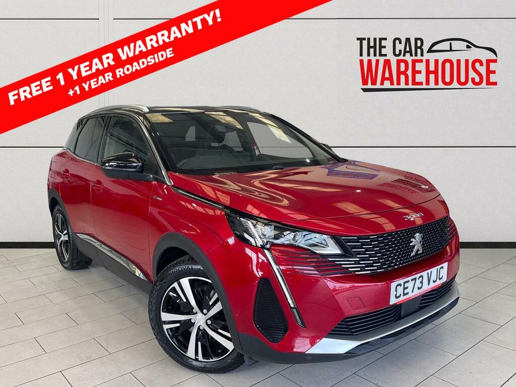 Peugeot 3008 1.6 Hybrid 225 Gt E-eat8 Red
