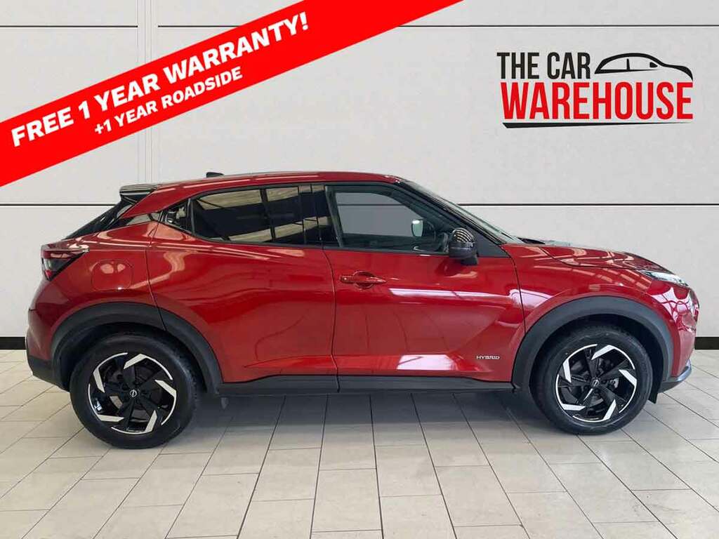 Nissan Juke 1.6 Hybrid N-connecta CU23XFF Red #6