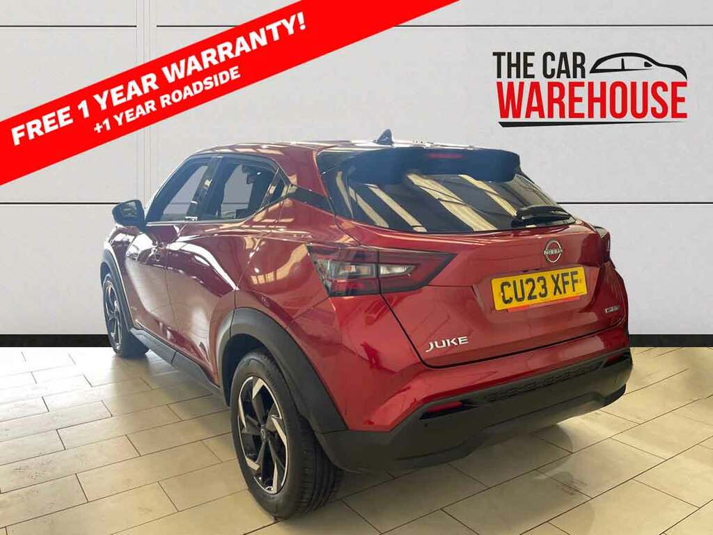 Nissan Juke 1.6 Hybrid N-connecta CU23XFF Red #2